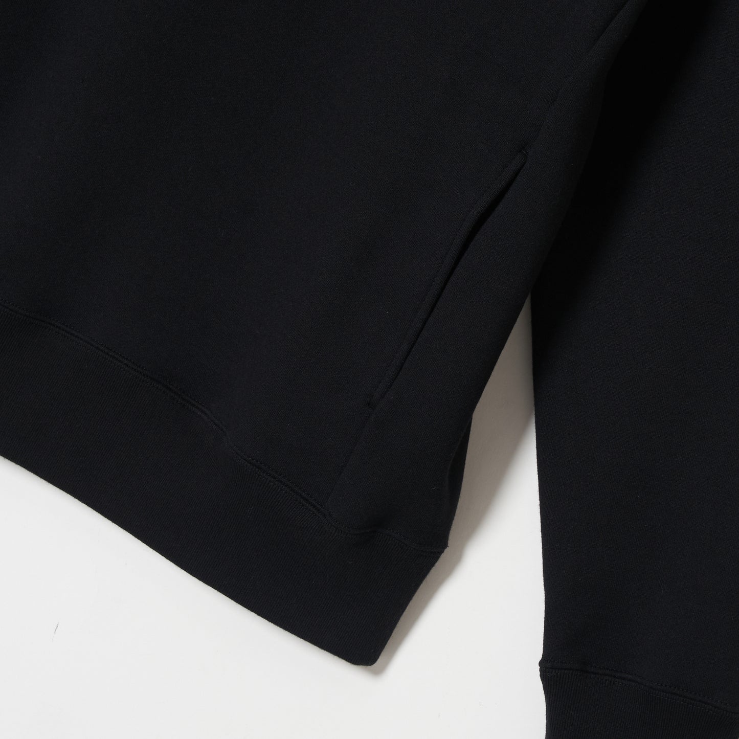 Suvin Pull Hoodie Black