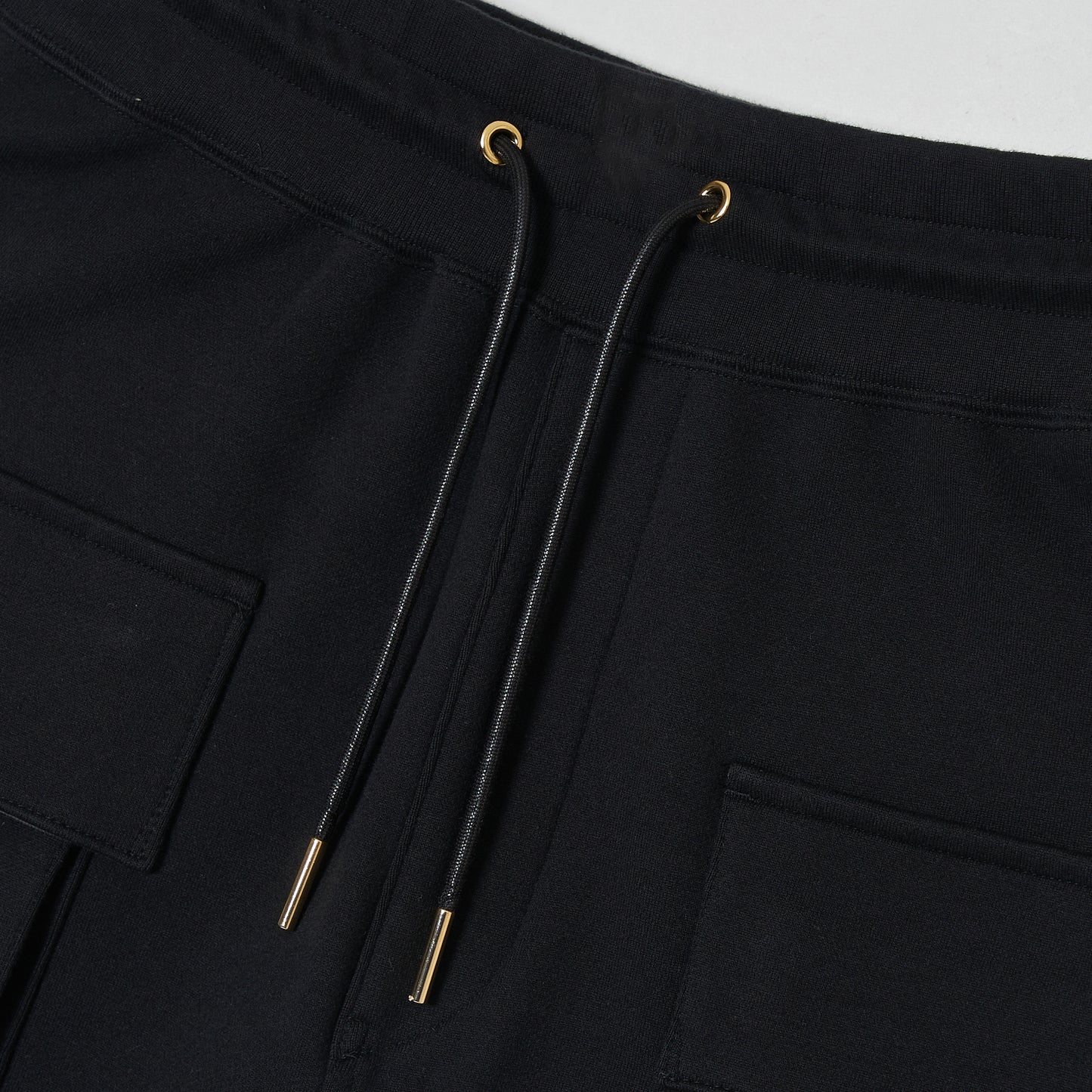 Suvin Sweat Cargo Shorts Black