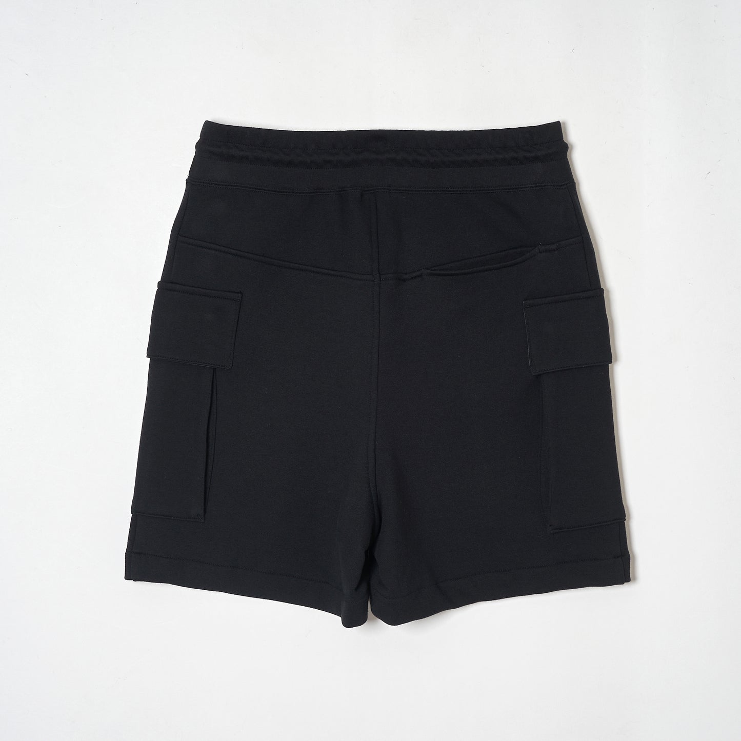 Suvin Sweat Cargo Shorts Black