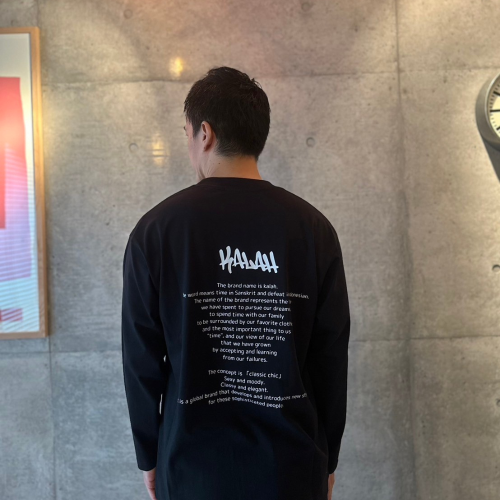 kalah logo long tee